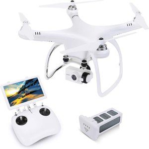 drone 2.7K 7-inch screen  quadcopter with camera